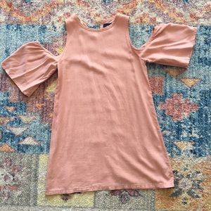 Pastel Pink Linen/ Cotton Dress